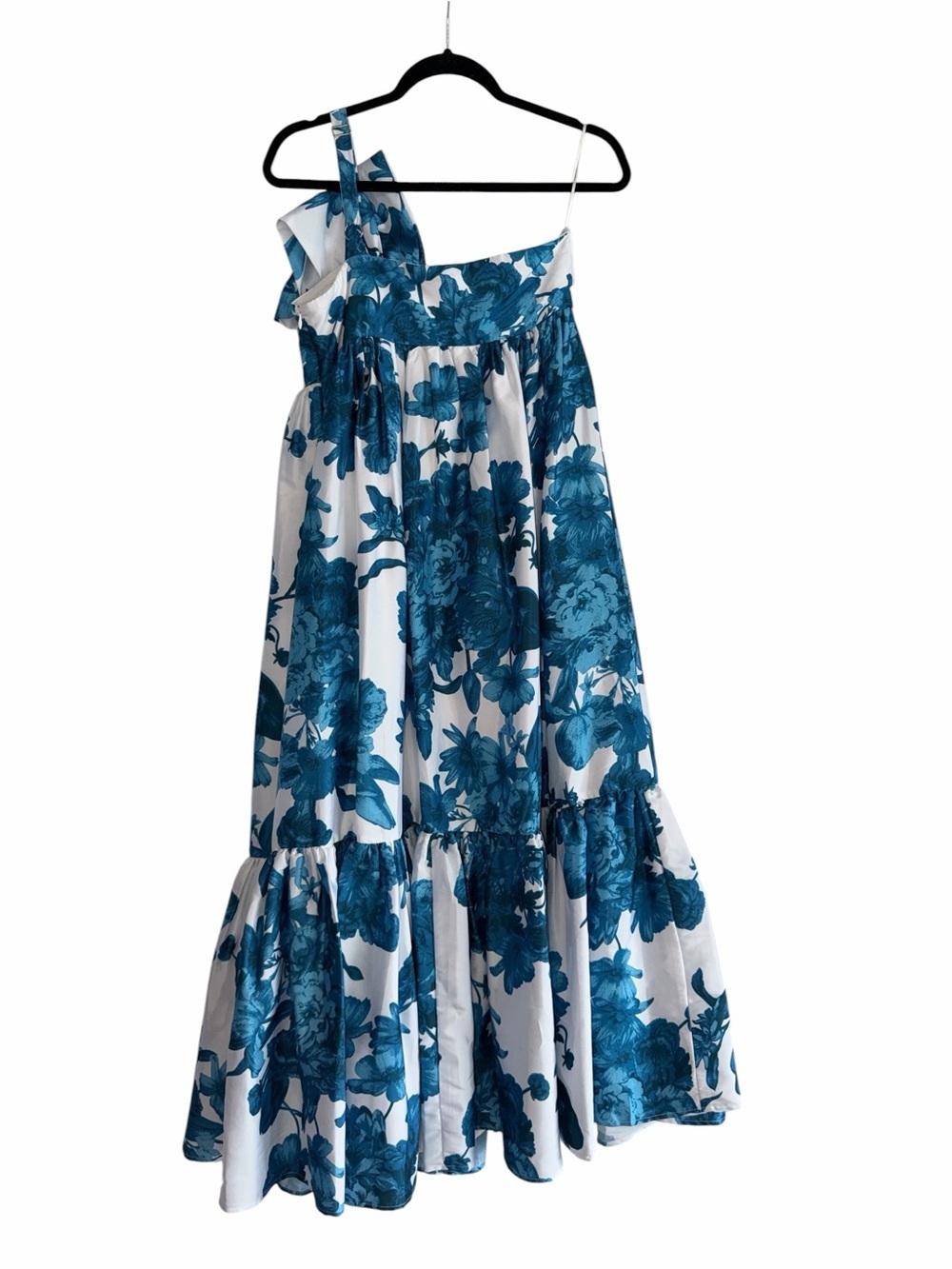 Anthropologie ATSU Blue Floral White Sundress with Bow Detail size XS NWT - Picture 7 of 12